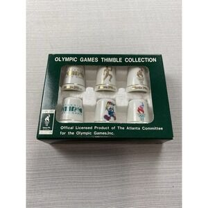 Summer Olympic Games‎ Thimble Collection 1996 Atlanta Izzy